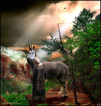 Athena and the unicorn