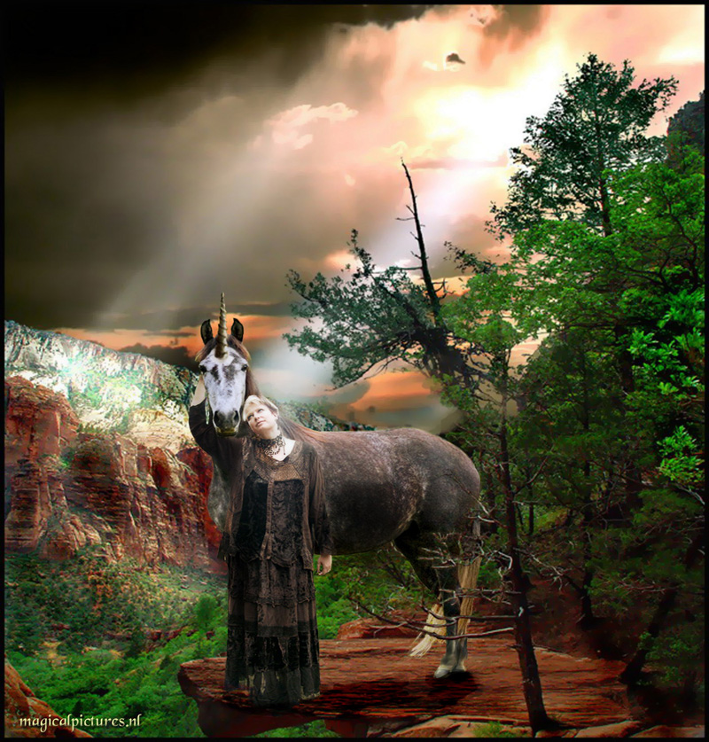 Athena and the unicorn